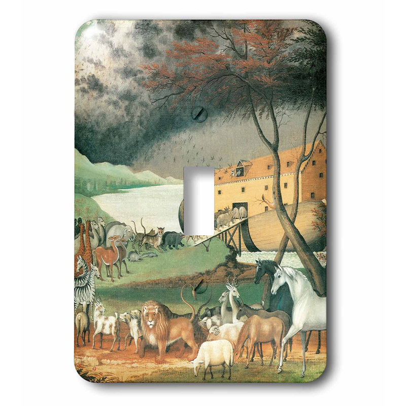 3drose Noahs Ark Religion Spirituality Animals 1 Gang Toggle Light Switch Wall Plate Wayfair