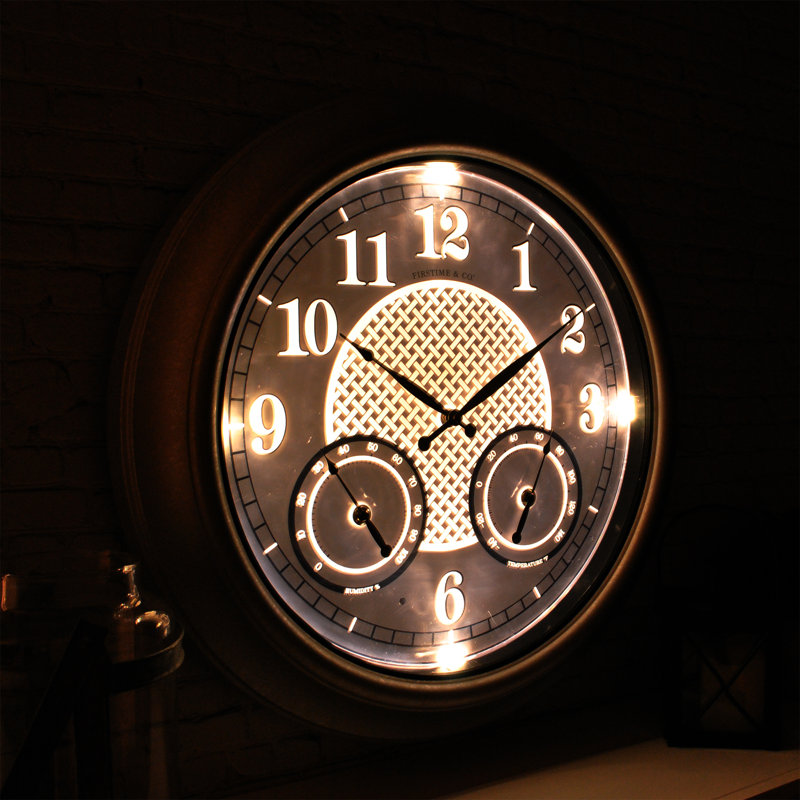 Williston Forge Ayla 15 Wall Clock Reviews Wayfair