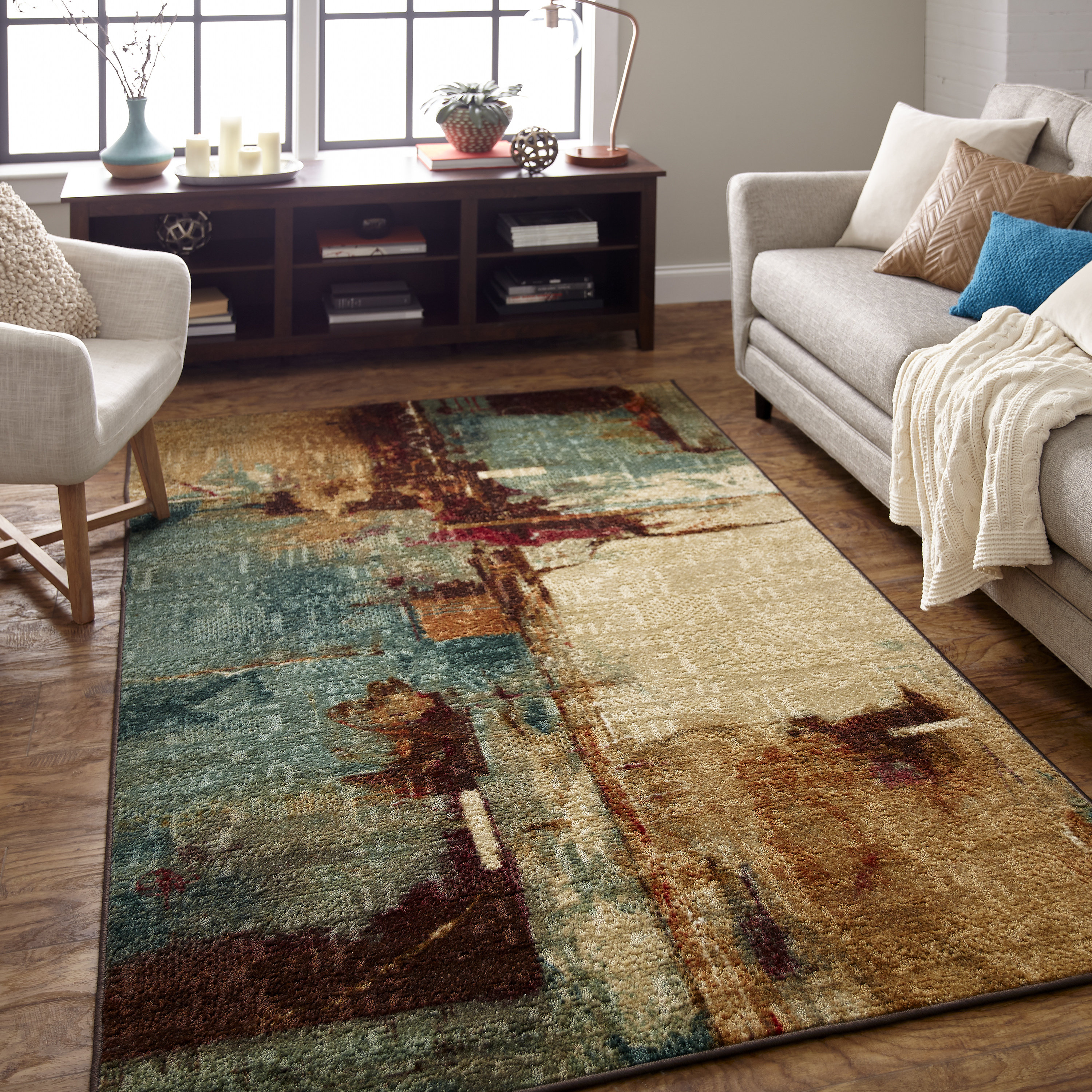 Brown Tan Industrial Area Rugs You Ll Love In 21 Wayfair