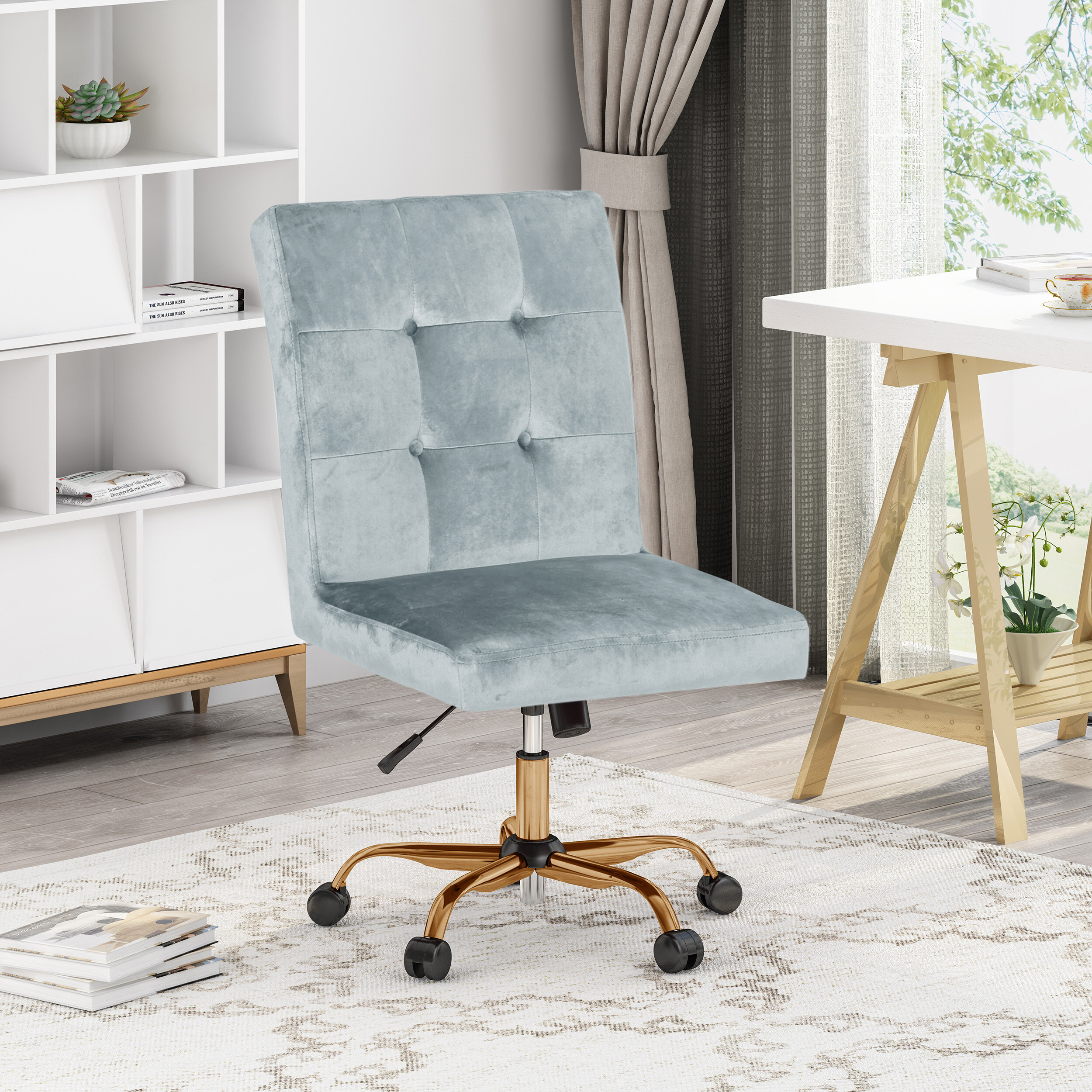 jody glam tufted task chair