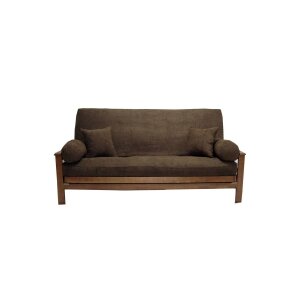 Microsuede Box Cushion Futon Slipcover