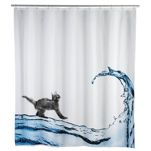 Cat Anti-mold Shower Curtain