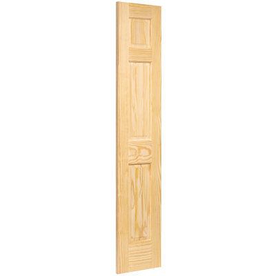 Colonial Paneled Solid Wood Unfinished Colonial Standard Door 80x31