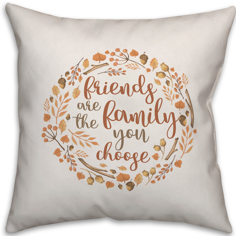 friends throw pillow