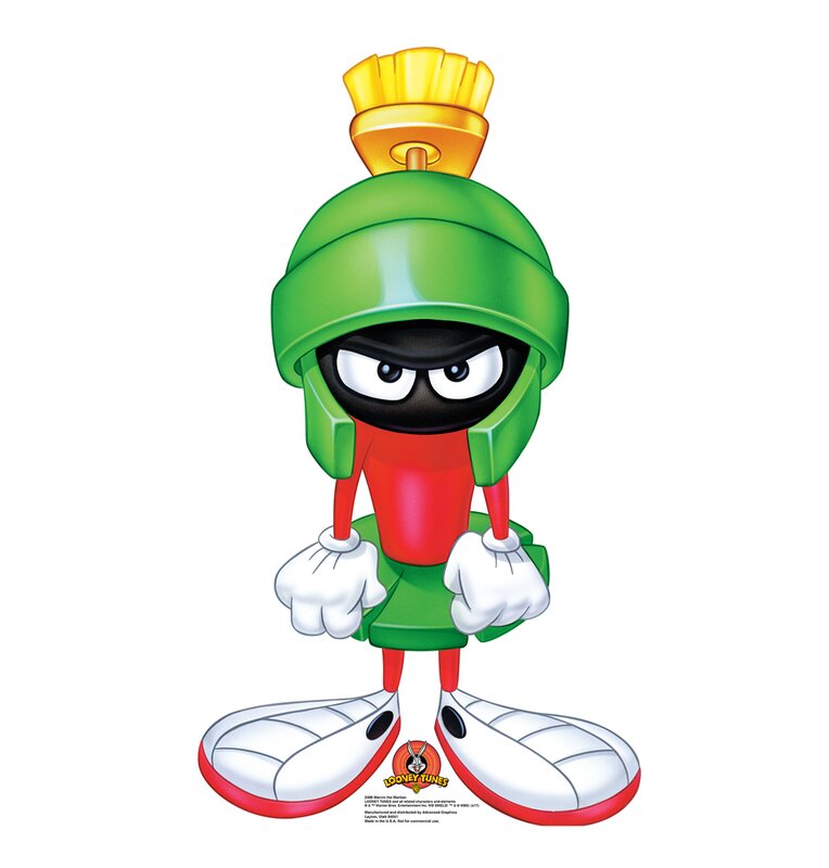 Advanced Graphics Looney Tunes Marvin The Martian Standup Toon