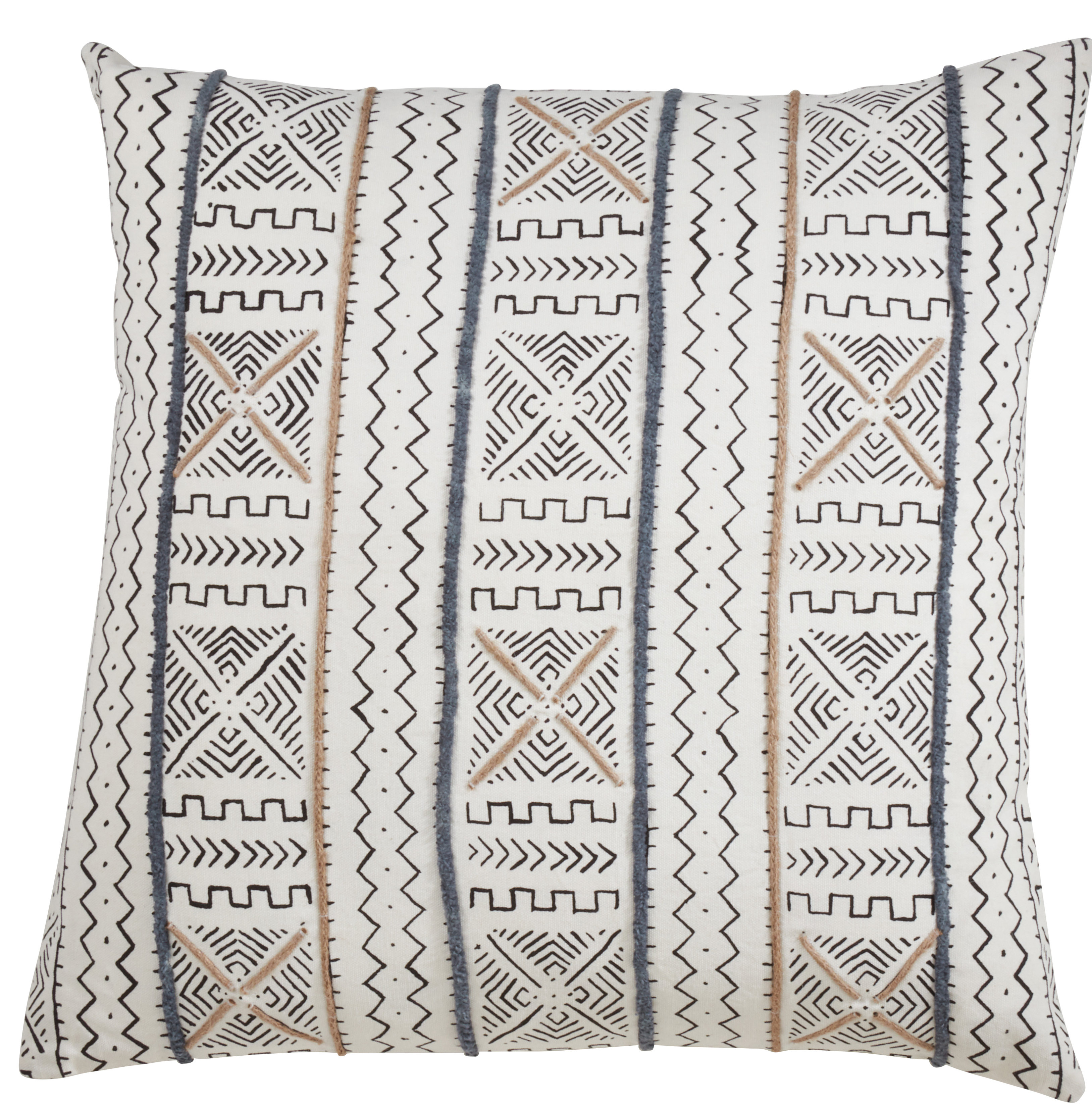 outdoor mudcloth pillows