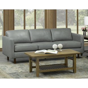 Lassen Genuine Leather Sofa by Brayden Studio 2019 Coupon