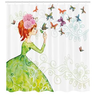 butterfly shower curtain