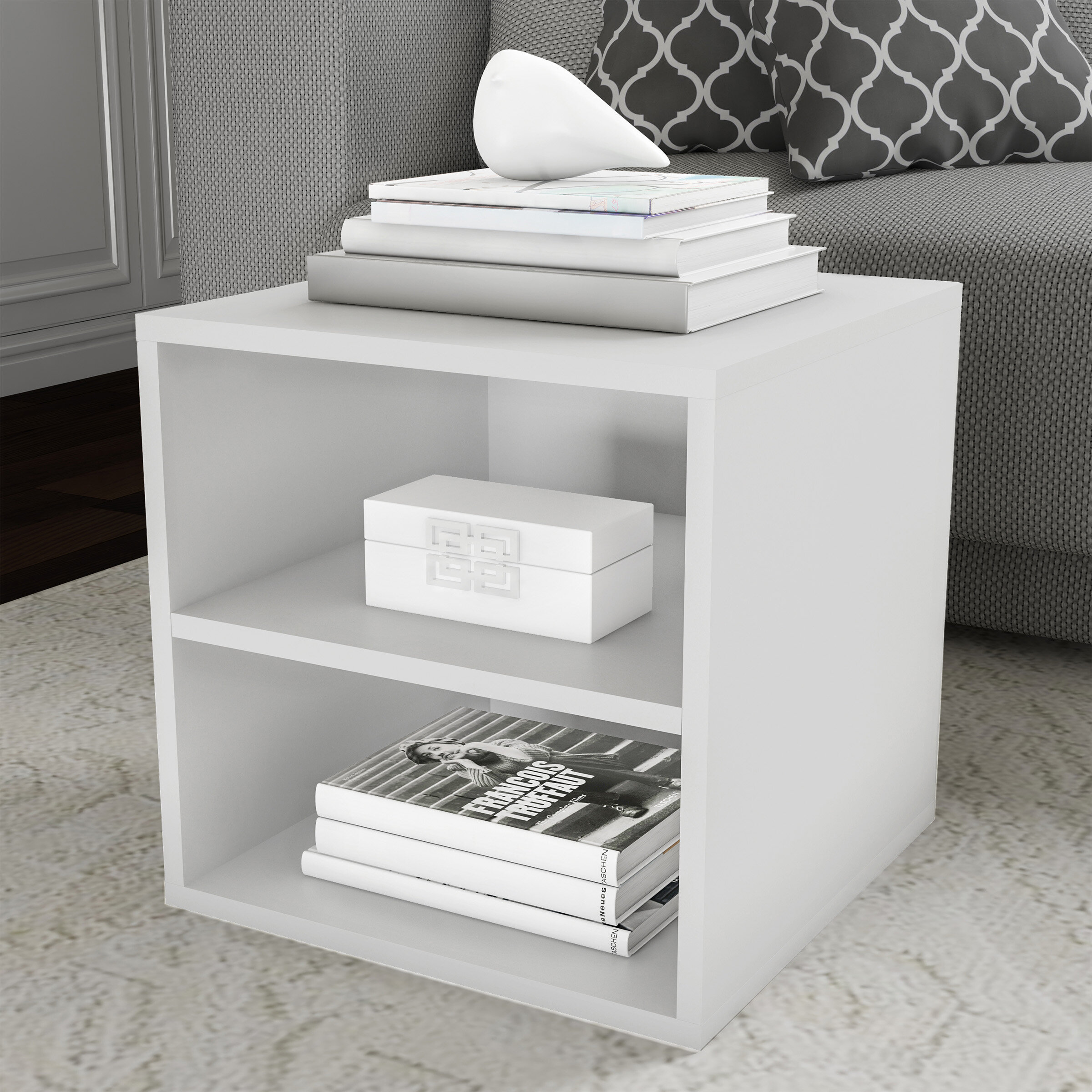 Latitude Run Danautica Block End Table Reviews Wayfair