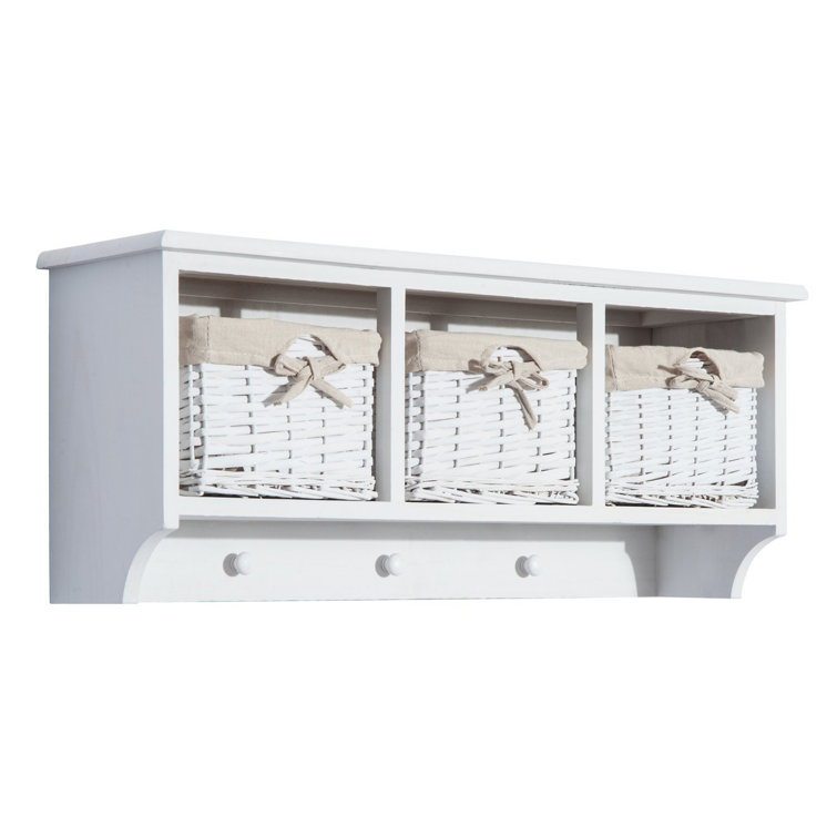 Coat hooks with storage clearance