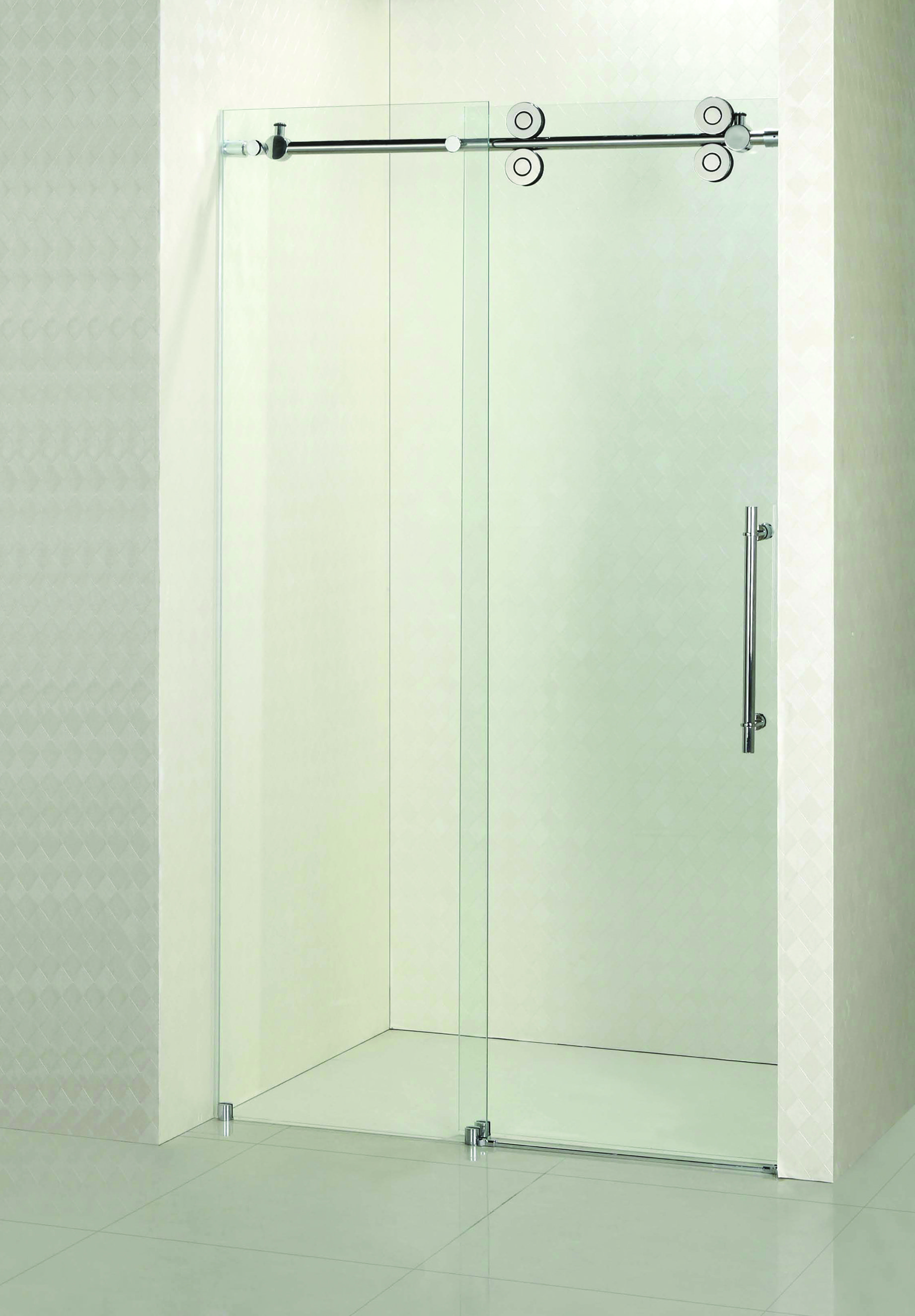 Malta Hasper 60" x 79" Single Sliding Shower Door & Reviews Wayfair