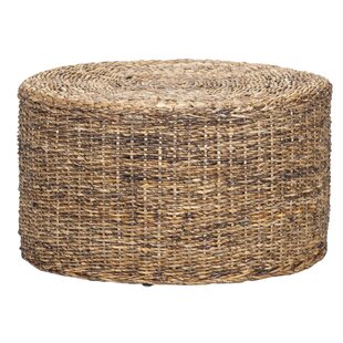 round wicker ottoman coffee table