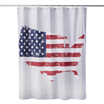 The Holiday Aisle Donatienne Patchwork Single Shower Curtain Wayfair
