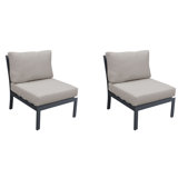 Armless Outdoor Club Chairs You Ll Love In 2021 Wayfair