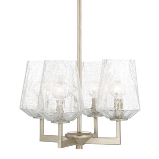 Go to store & view more images Whetsel 4-Light Shaded Chandelier by Willa Arlo Interiors