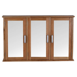 95 cm x 60 cm Verspiegelter Badschrank Lhasa von..