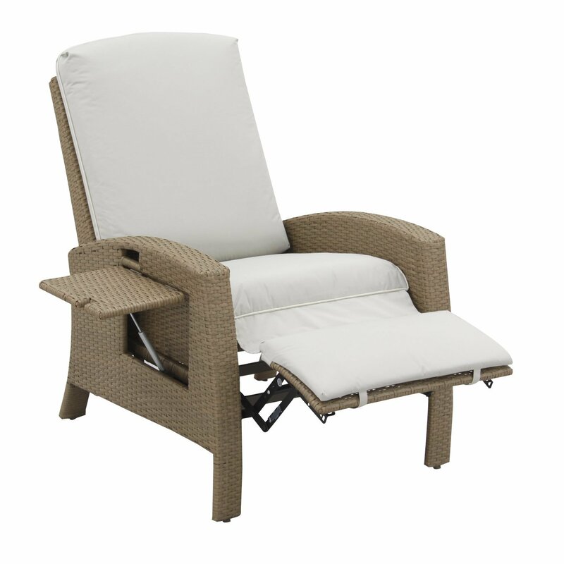 Bay Isle Home Crestline Patio Chair With Cushion Reviews Wayfair