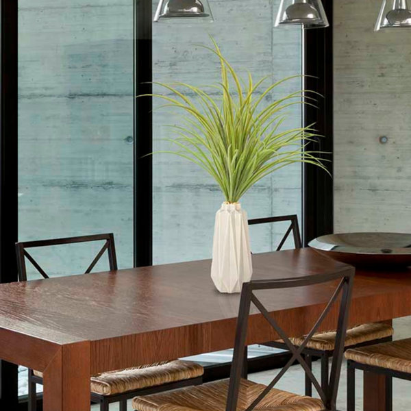 Plastic Artificial Indoor Outdoor Decor Desktop Foliage Grass In Decorative Vase Joss Main