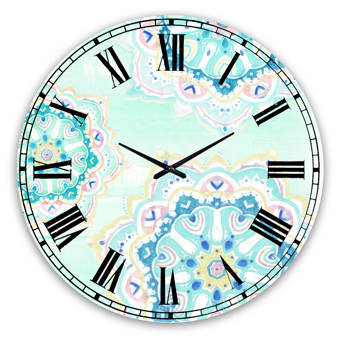 East Urban Home Composition Wall Clock Reviews Wayfair Ca