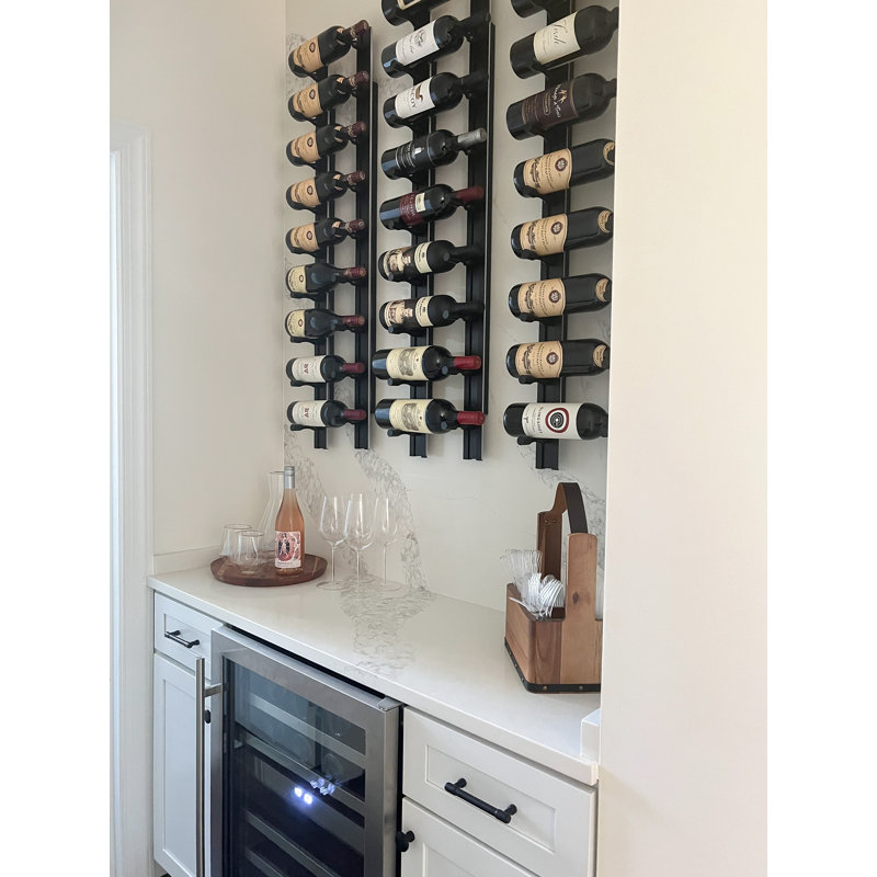 Latitude Run® Bronc Wall Mounted Wine Bottle Rack | Wayfair