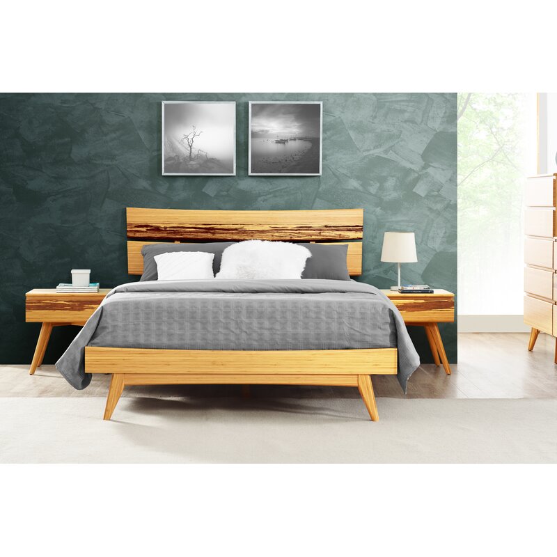 greenington azara bedroom platform bed & reviews | wayfair