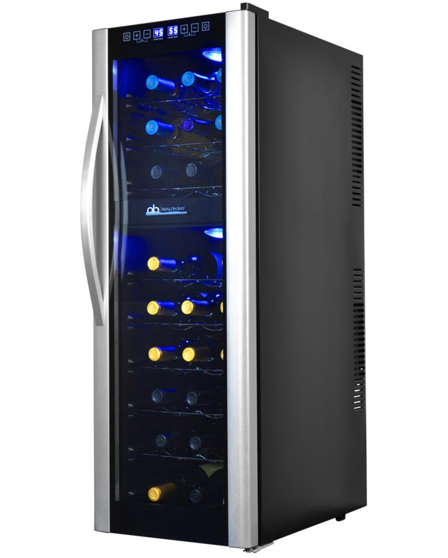 27 Bottle Dual Zone Freestanding Wine Cooler