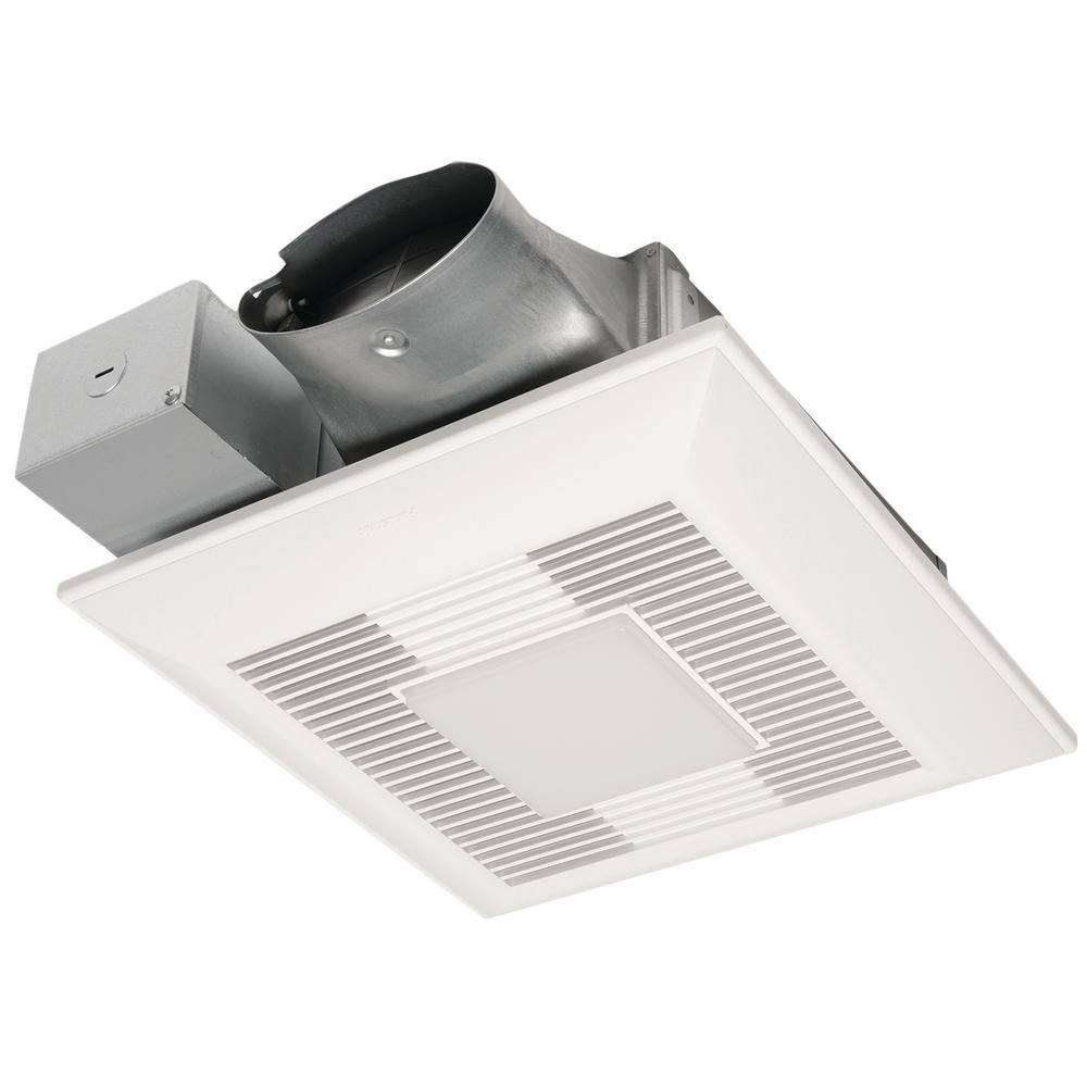 Exhaust 4 CFM Energy Star Bathroom Fan with Light