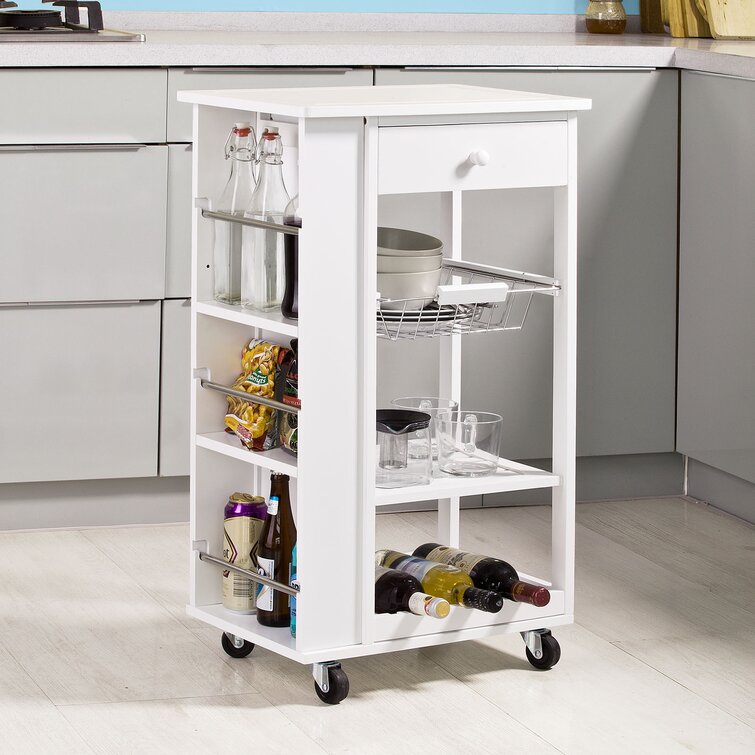 Brambly Cottage Kamille 50Cm Kitchen Trolley | Wayfair.co.uk