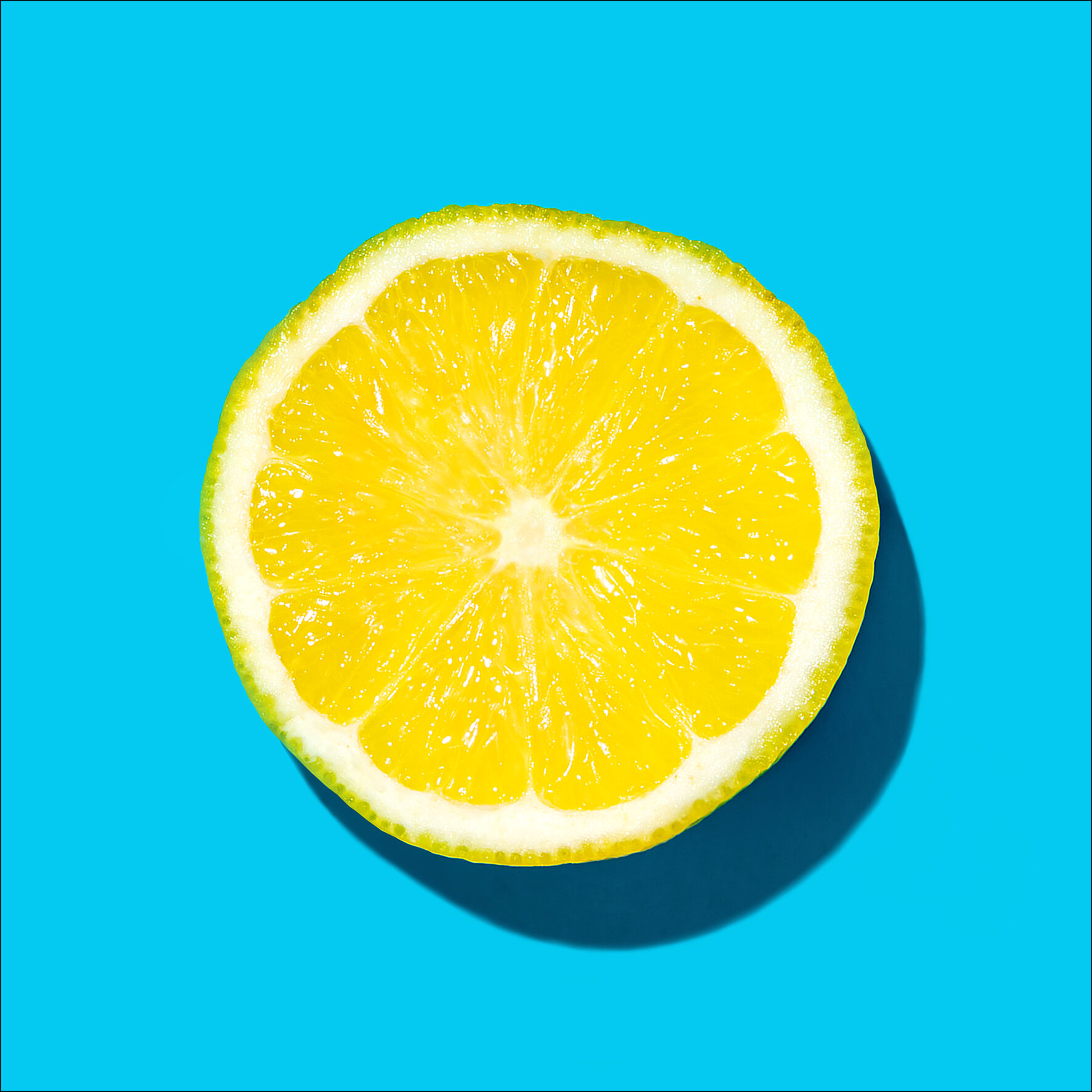 vintage lemon art