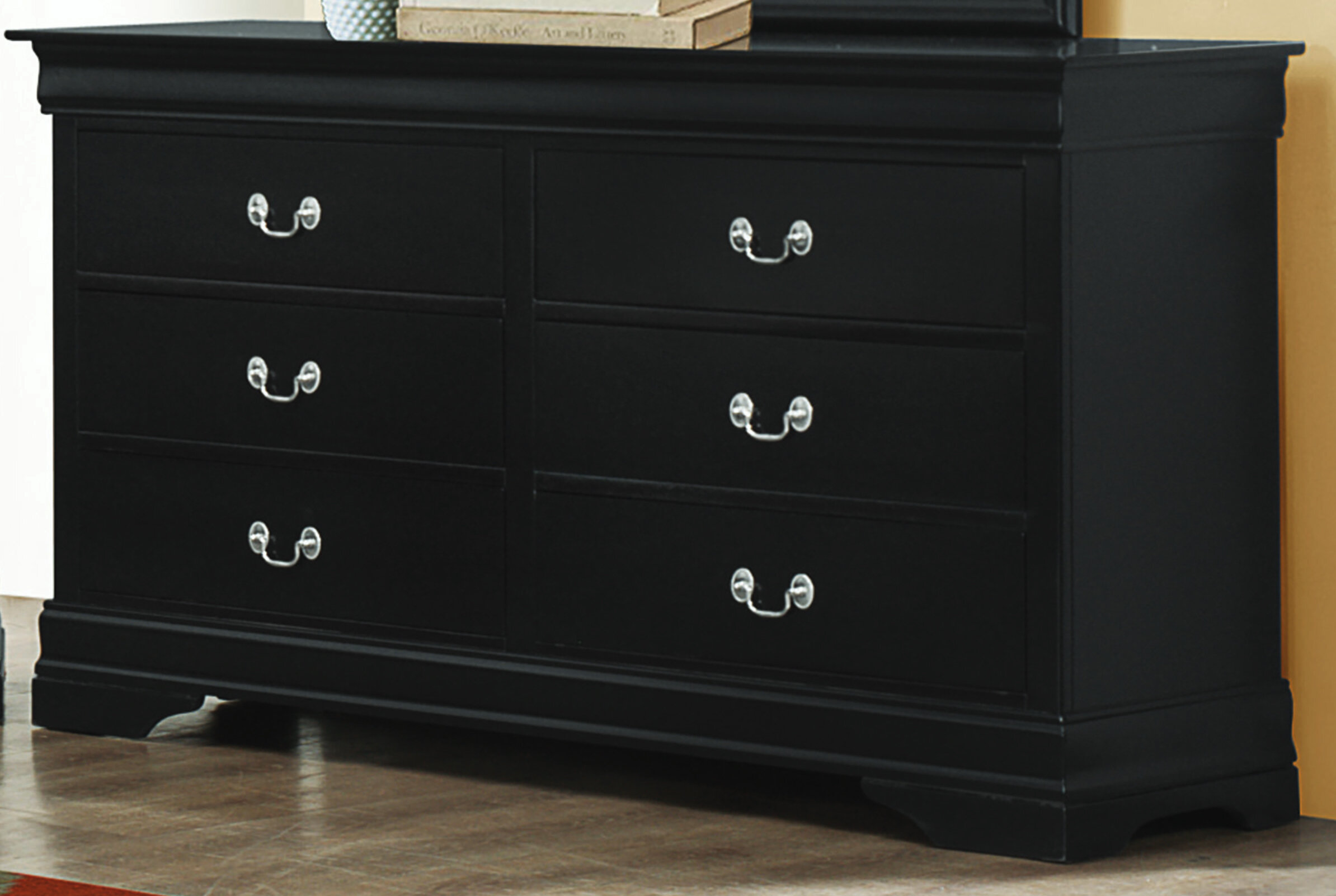 Canora Grey Melancon 6 Drawer Double Dresser Wayfair