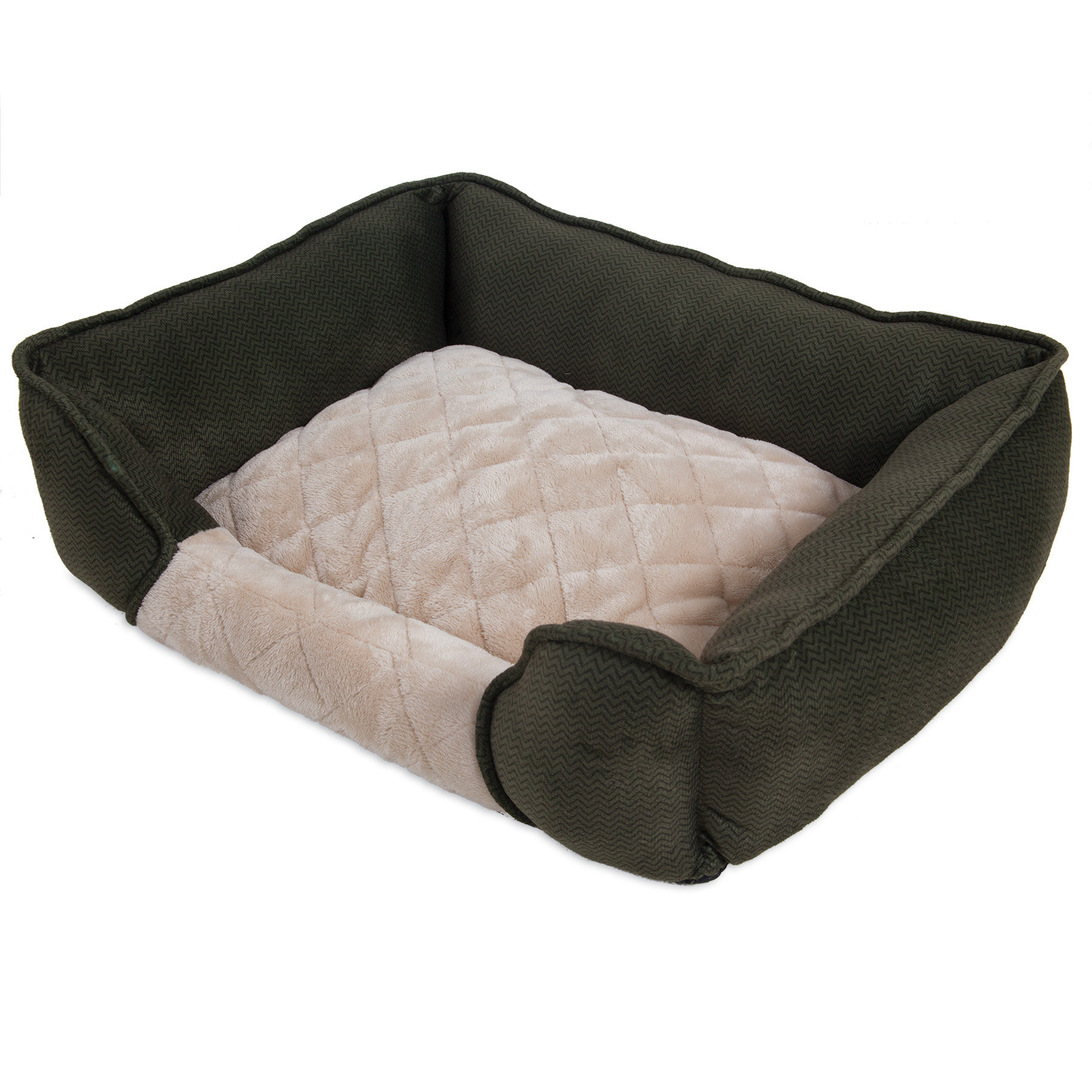 Tucker Murphy Pet™ Thalia Quilted Rectangular Lounger Bolster Dog Bed
