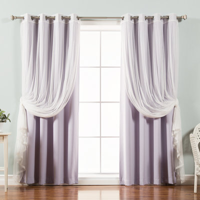 84 Inch Purple Curtains Amp Drapes You Ll Love In 2020 Wayfair