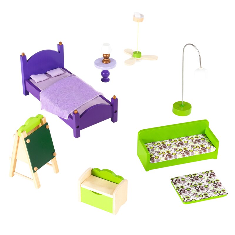 kidkraft so chic dollhouse with furniture