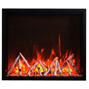 Recessed Wall Mounted Electric Fireplace By Latitude Run