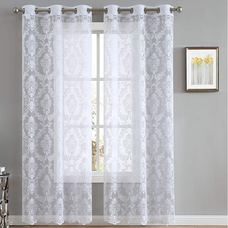 House Of Hampton Bles Knitted Lace Patio Fl Flower Semi House Of Hampton Bles Knitted Lace
