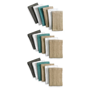 Bar Mop Kitchen Towels Wayfair 18 Piece Bar Mop Kitchen Towel And Dishcloth Set