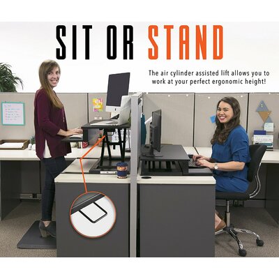 Air Standing Desk Converter Symple Stuff