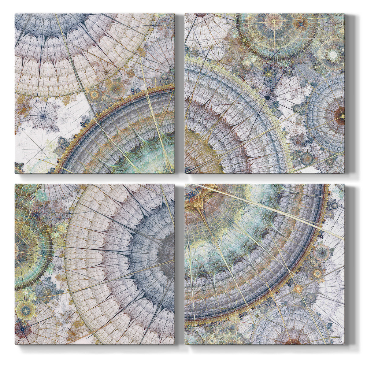 Wrought Studio Renditions Gallery Set Of 4 Abstract Wall Art Each