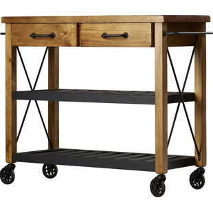 Modern Contemporary Kitchen Storage Cart Allmodern Quickview