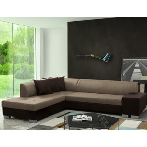 Ecksofa Kloster mit Bettfunktion von Mebas Polst..