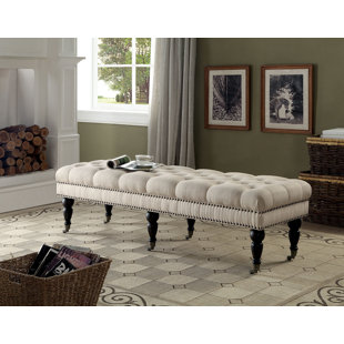 Go to store & view more images Alcott Hill Saffron Upholstered Bench
