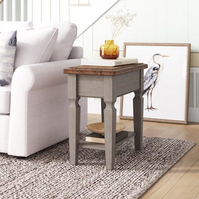 Solid Wood End Table