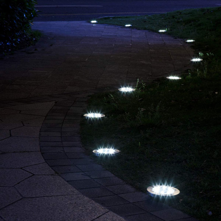 Patio lights ground clearance