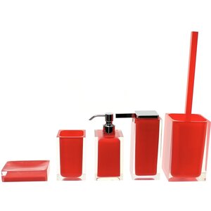 Rainbow 5-Piece Bathroom Accessory Set