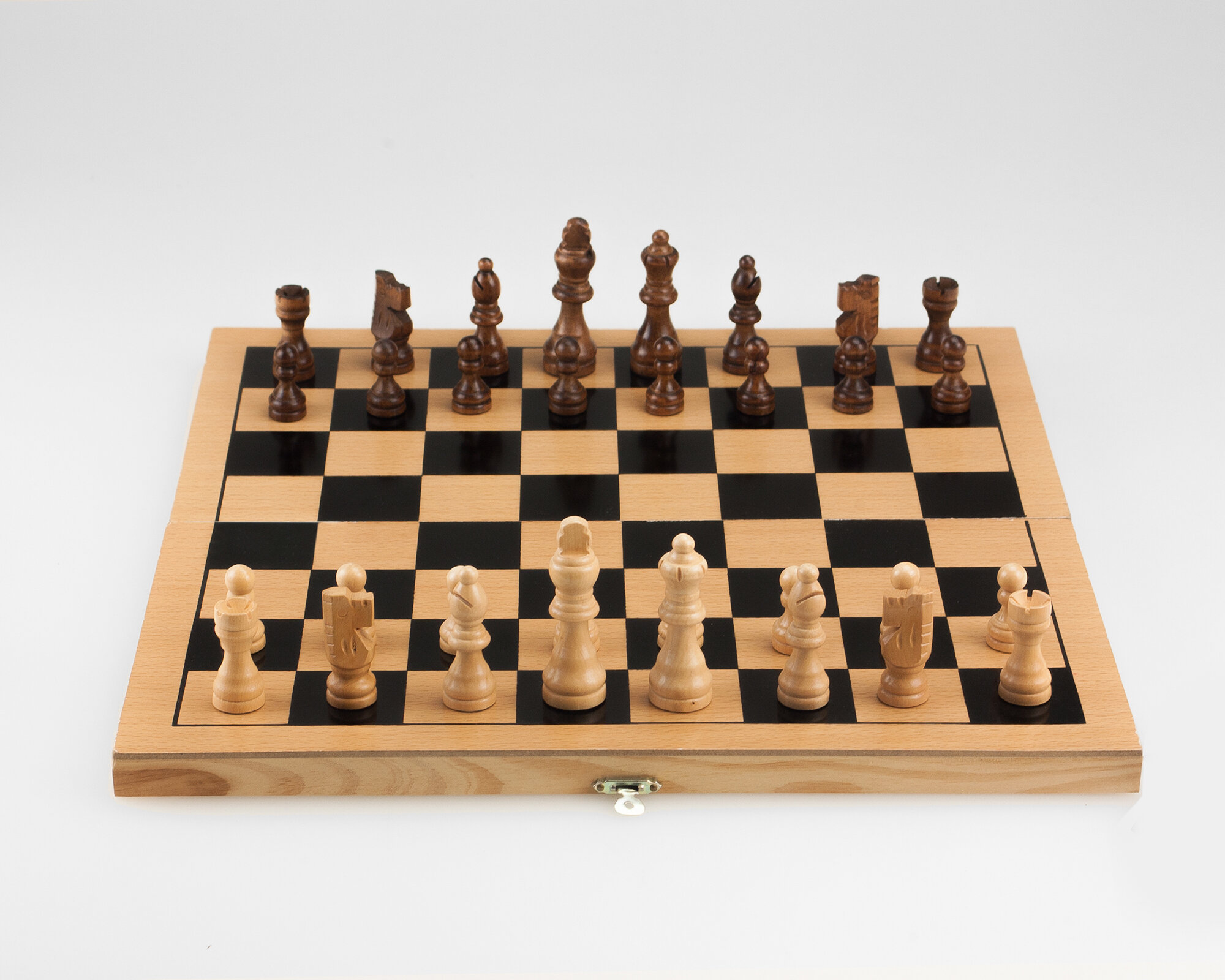 New Design 3 In 1 Wooden International Chess Set Board Travel Games Chess 