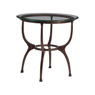 Metal Designs End Table by Artistica Home