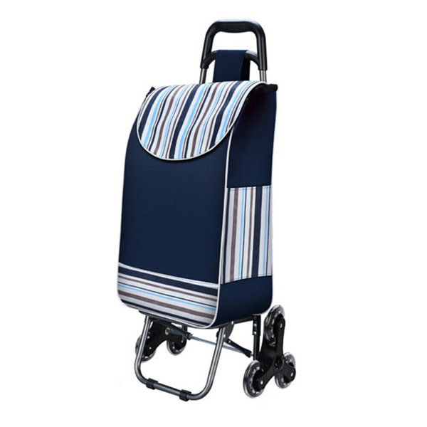 small rolling shopping cart
