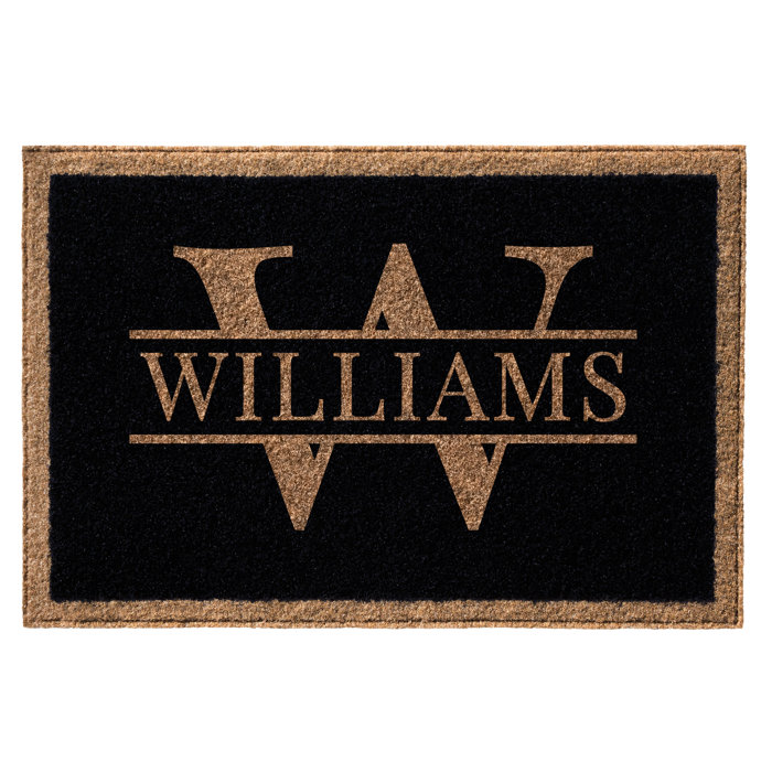 Boalt All Weather Personalized Non Slip Outdoor Door Mat