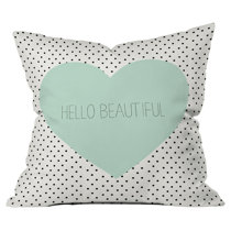 hello beautiful pillow case