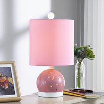 pink accent lamp